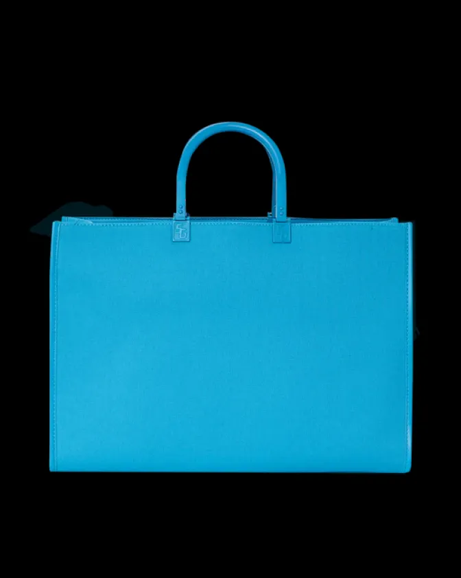 HEAVY METAL SHARK BLUE TORTUGA TOTE