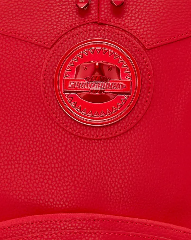 HEAVY METAL SHARK RED BACKPACK (DLXV)
