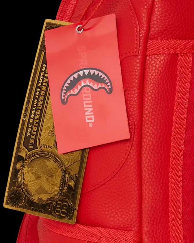HEAVY METAL SHARK RED BACKPACK (DLXV)