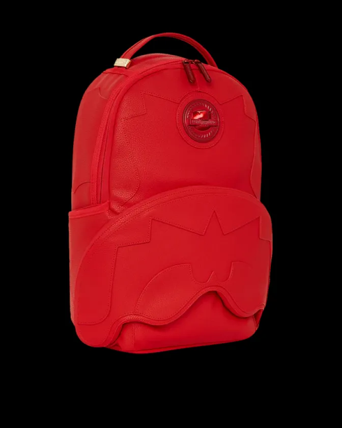 HEAVY METAL SHARK RED BACKPACK (DLXV)