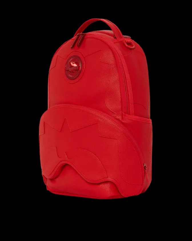 HEAVY METAL SHARK RED BACKPACK (DLXV)