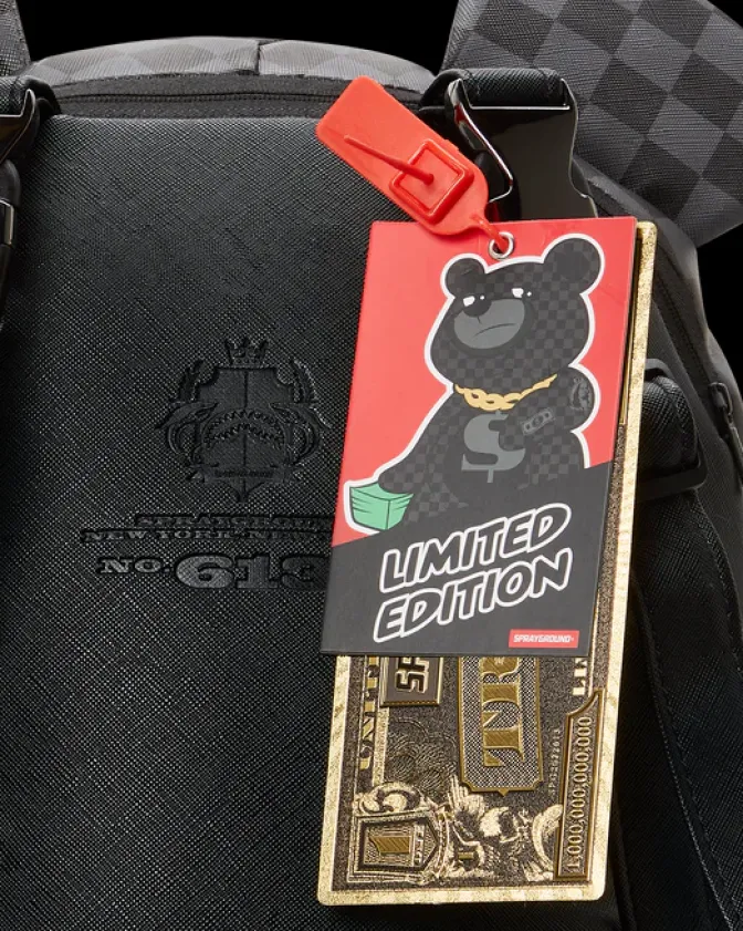 HENNY AIIR TO THE THRONE MONEYBEAR TEDDYBEAR BACKPACK