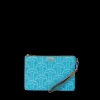 ILLUCHAINS TURQ CROSSOVER CLUTCH