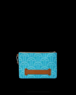 ILLUCHAINS TURQ CROSSOVER CLUTCH