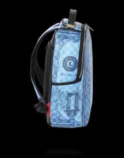 IN GOD WE TRUST BLUE BACKPACK (ONE OF ONE)