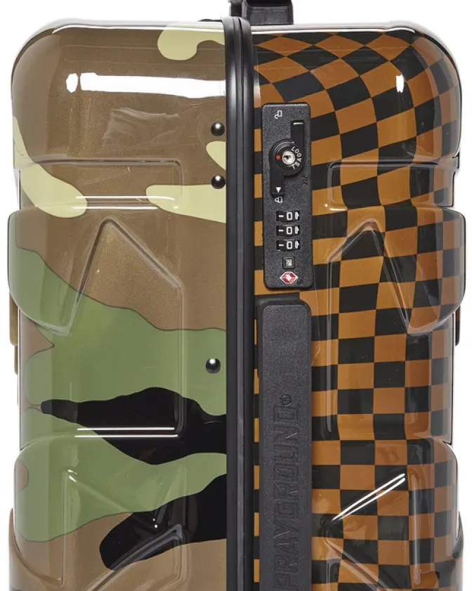 JUNGLE PARIS 2 PC LUGGAGE SET (CARRY-ON u0026 FULL-SIZE)