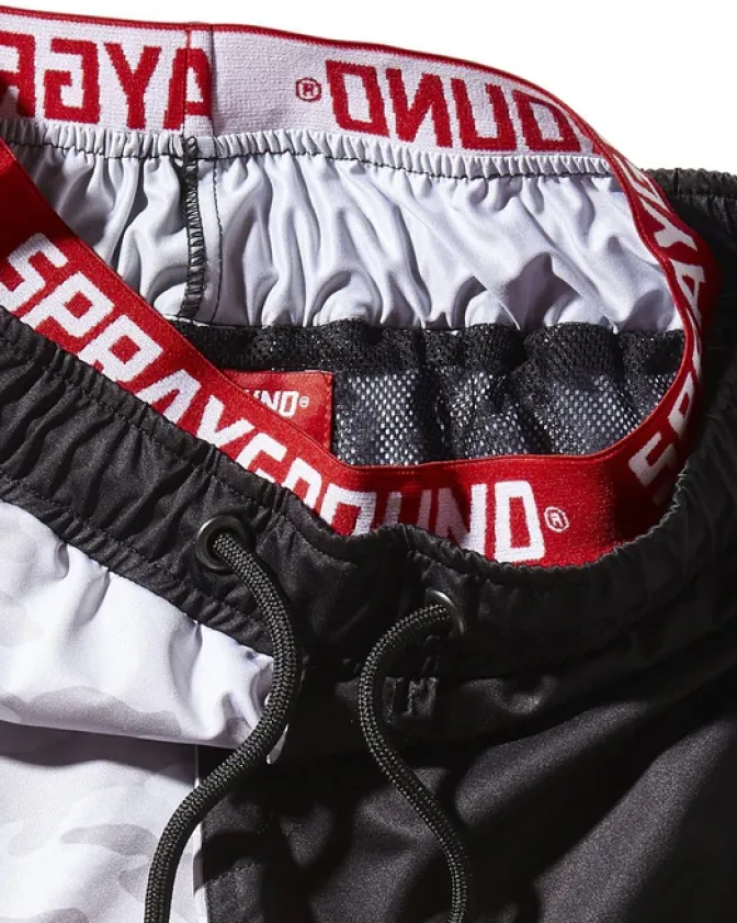 KIDS DAMAGE CONTROL SWIM TRUNKS