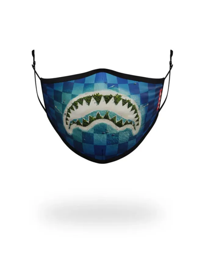 KIDS FORM FITTING MASK: SHARK ISLAND