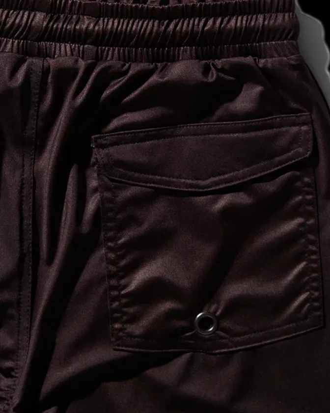 KIDS JAPAN WAVE SWIM TRUNKS (BLACK)