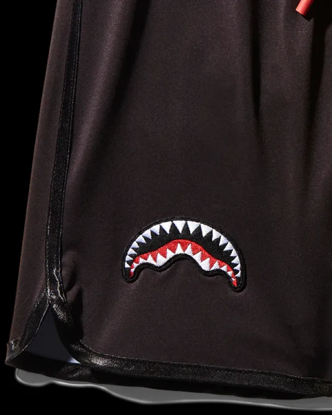 KIDS JAPAN WAVE SWIM TRUNKS (BLACK)