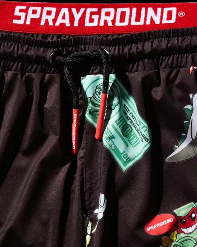 KIDS PATCH ALL-IN SWIM TRUNKS (BLACK)