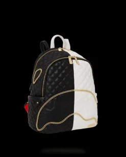 LEVELED UP SPLIT QUILT SHARK SAVAGE BACKPACK