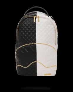 LEVELED UP SPLIT QUILT SHARK BACKPACK (DLXV)