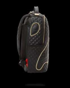 LEVELED UP SPLIT QUILT SHARK BACKPACK (DLXV)