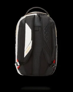 LEVELED UP SPLIT QUILT SHARK BACKPACK (DLXV)