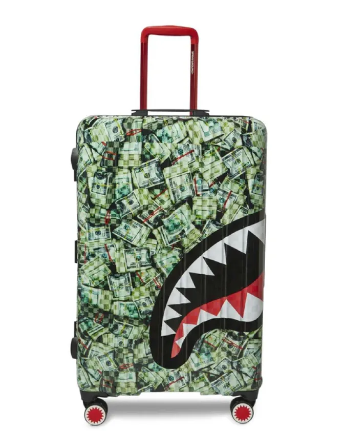 MAMA I MADE IT SHARKITECTURE HARDSHELL FULL-SIZE LUGGAGE