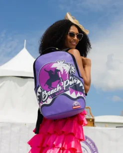 MIAMI BEACH POLO COLLAB BACKPACK (DLXV-PURPLE)