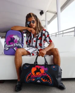 MIAMI BEACH POLO COLLAB BACKPACK (DLXV-PURPLE)