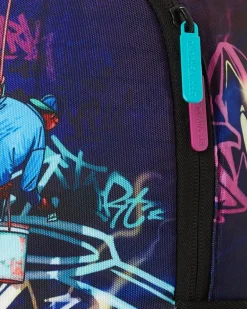 MIDNIGHT GRAFFITI ARTISTS MINI BACKPACK
