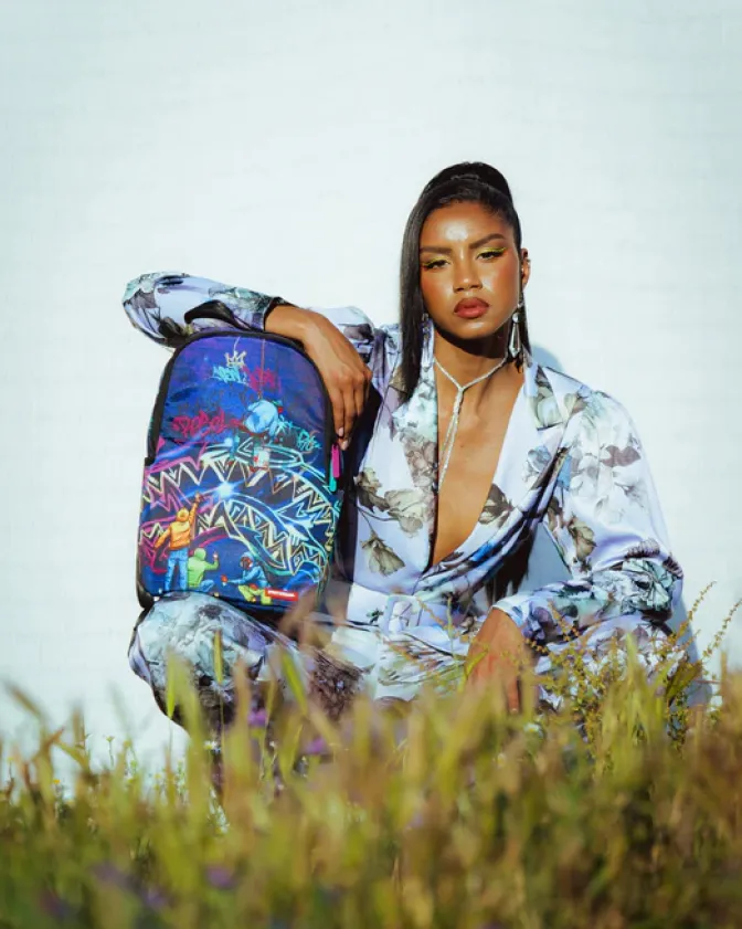 MIDNIGHT GRAFFITI ARTISTS MINI BACKPACK