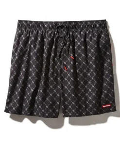 MIDNIGHT MONEYGRAM SHOTO SWIM TRUNKS