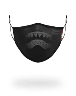 MIDNIGHT SHARK FORM-FITTING MASK