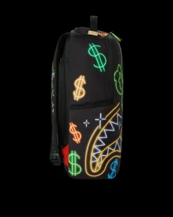 MONEY BEAR CITY LIGHTS BACKPACK