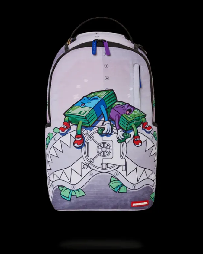 MONEY BOYS I MAKE MONEY WHILE I SLEEP KNAPSACK (DLXR)