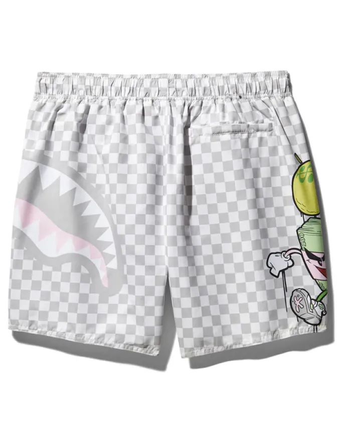 MONEY BOYS SANDBAR SWIM TRUNKS