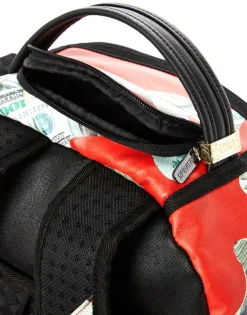 MONEY CAMO (RED) BACKPACK