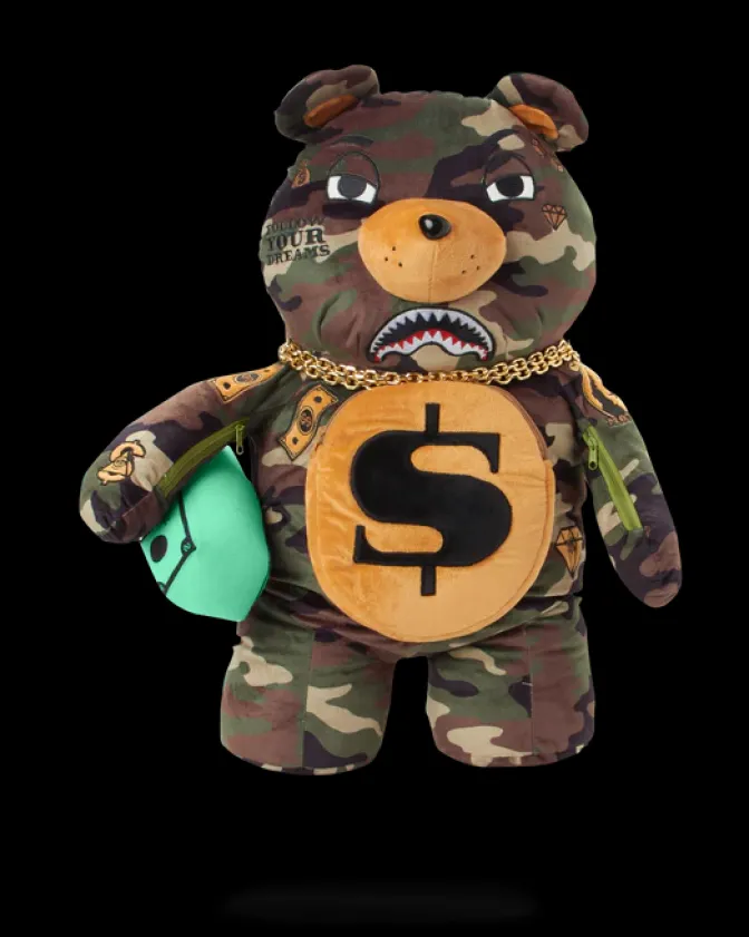 MONEYBEAR TEDDY BEAR BACKPACK