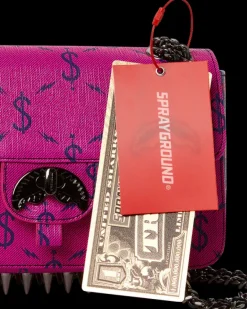 $NAPDRAGON GOLD CHAIN SHARK HANDBAG