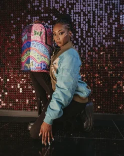 NEON BUTTERFLY BACKPACK
