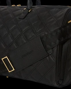 NOIR QUILT GOLD CHAIN SHARK DUFFLE