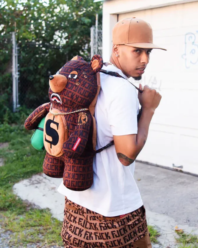 OFFENDED MONEYBEAR TEDDYBEAR BACKPACK