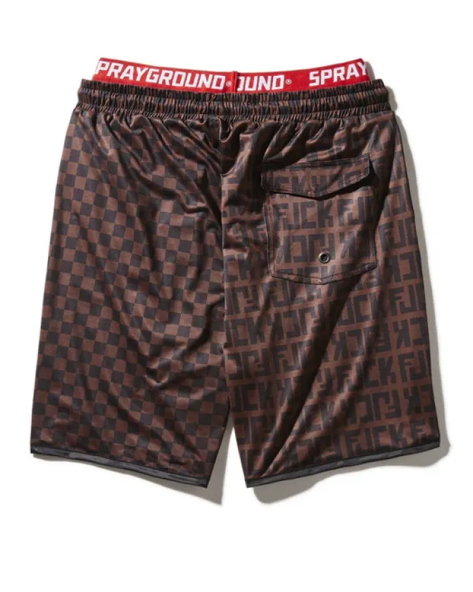 OFFENDED SPLIT THE CHECK CORTO SWIM TRUNKS