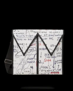 OFFICIAL BASQUIAT UNTITLED (CHEESE POPCORN) 1983 SLING MESSENGER