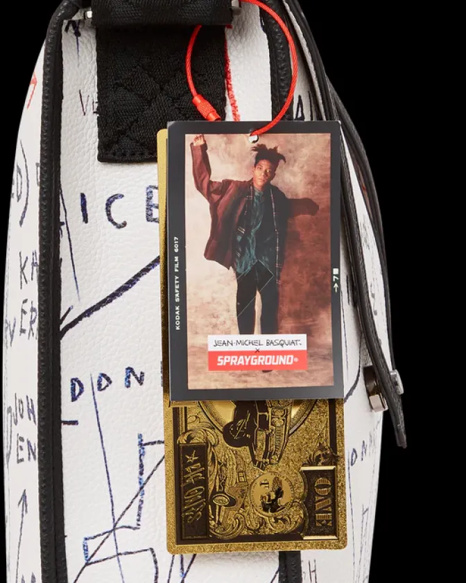 OFFICIAL BASQUIAT UNTITLED (CHEESE POPCORN) 1983 SLING MESSENGER