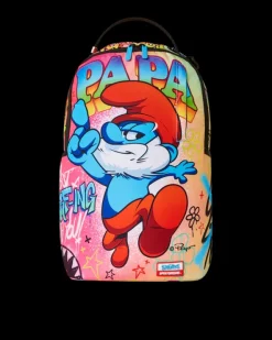 PAPA SMURF ON THE RUN BACKPACK