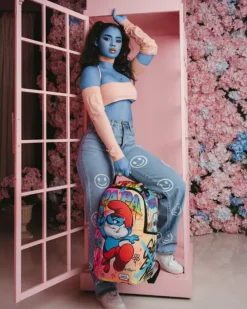 PAPA SMURF ON THE RUN BACKPACK