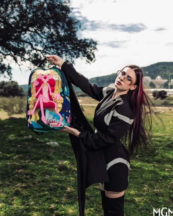 PINK PANTHER HEAVY LIES THE CROWN BACKPACK