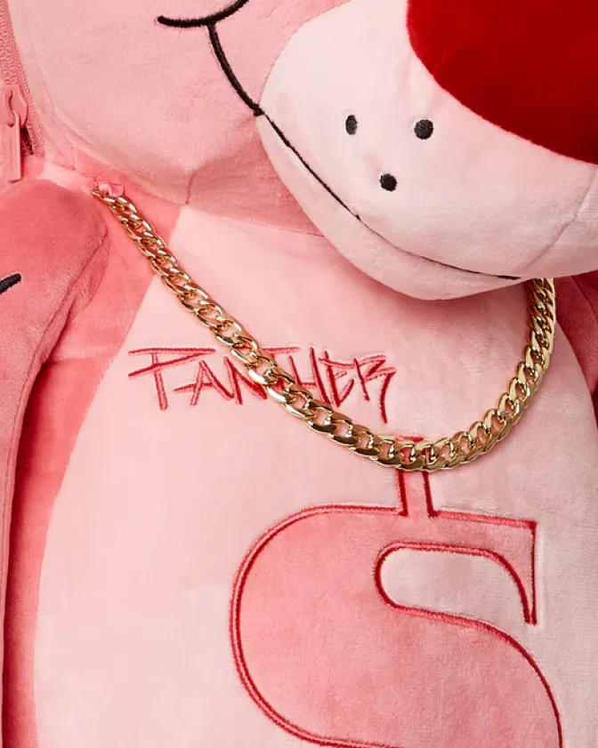 PINK PANTHER UP TO NO GOOD TEDDY BEAR BACKPACK