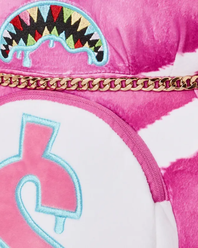 PINK PUNK MONEYBEAR TEDDYBEAR BACKPACK