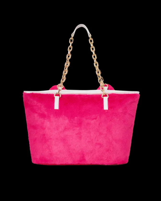 PLUSH MONEYBEAR TOTE (PINK)