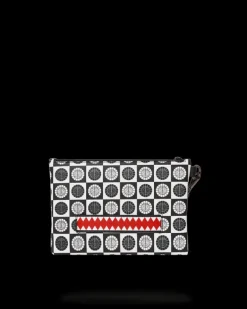 POODLE CHECK RON ENGLISH COLLAB POUCHETTE