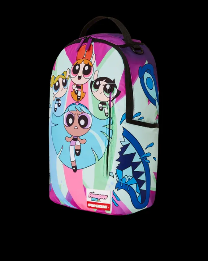 POWER PUFF GIRLS MONSTER SHARK BACKPACK