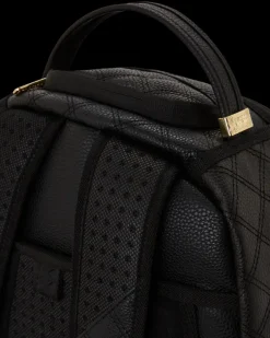 QUILT HAND PAINTED DIABLO BEAR BACKPACK (DLXV)