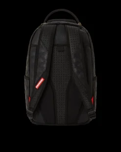 QUILT HAND PAINTED DIABLO BEAR BACKPACK (DLXV)