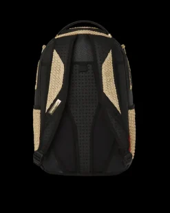 RAFFIA PALM BACKPACK