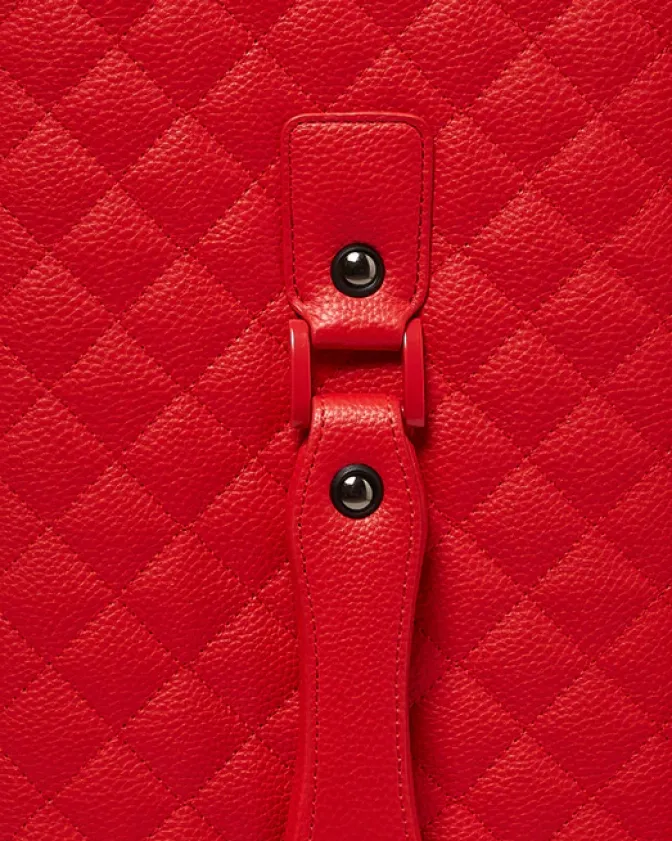 RED RIVIERA JETSETTER CARRY-ON LUGGAGE